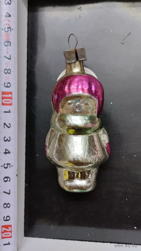 Елочная игрушка Малыш в шарфе-2, 10.5см.