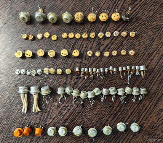 Транзисторы советские с 1 руб без МЦ