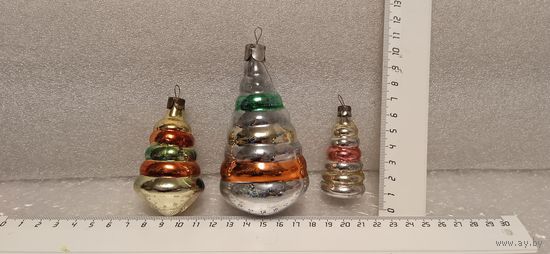 Ёлочные игрушки 1. Пирамидки