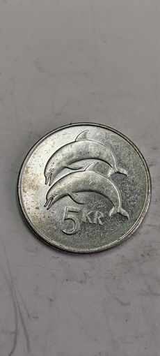 Исландия 5 крон 1999