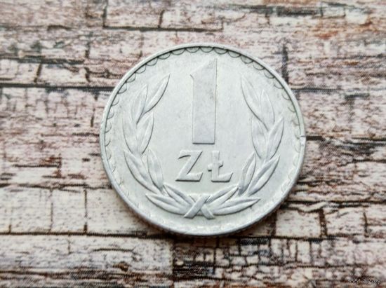 Польша. 1 злотый 1975.