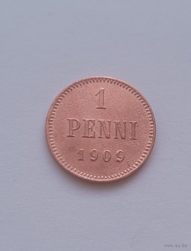 1 пенни 1909 года