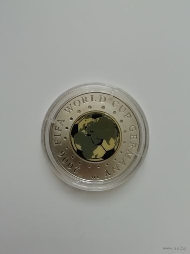 Чемпионат мира по футболу 2006 года Германия. 20 рублей 2005 год.