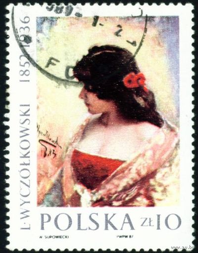 Живопись Польша 1987 год 1 марка