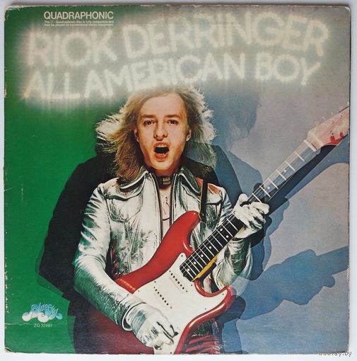 LP Rick Derringer – All American Boy (	март 1974 г.) Classic Rock