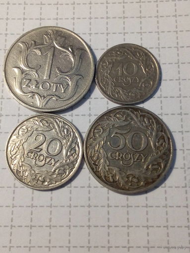 Сборный лот  Польша 1923 год