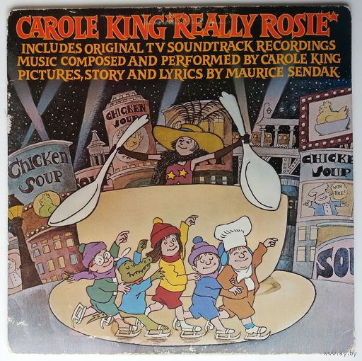 LP Carole King – Really Rosie (1975) Rock, Children's, Stage & Screen, Soundtrack, Soft Rock