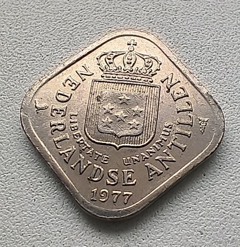 Антильские острова 5 центов, 1977 7-1-26