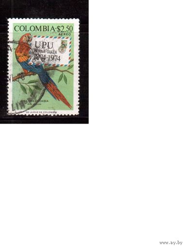 Колумбия-1974(Мих.1278) ,  гаш., Фауна, Птицы