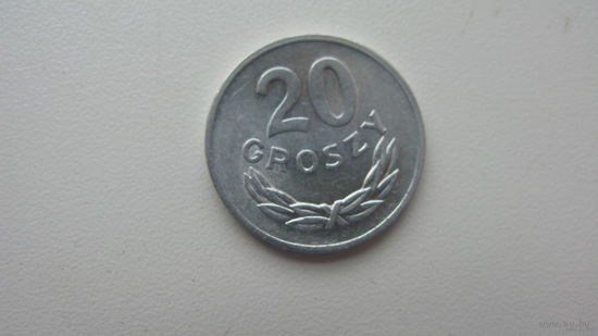 Польша 20 грошей 1973 г ( Состояние СУПЕР )