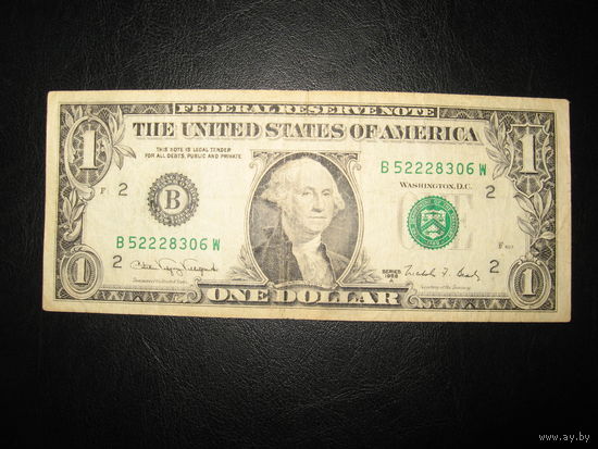 США. 1 доллар 1988 А