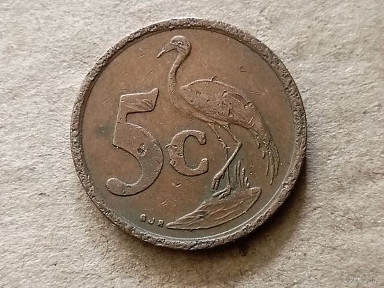 ЮАР 5 центов, 1996г. (-К-обм)