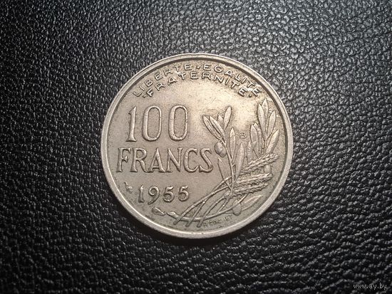 Франция 100 франков 1955 Бомон-ле-Роже