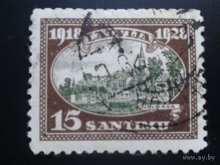 Латвия 1928 г. Иелгава