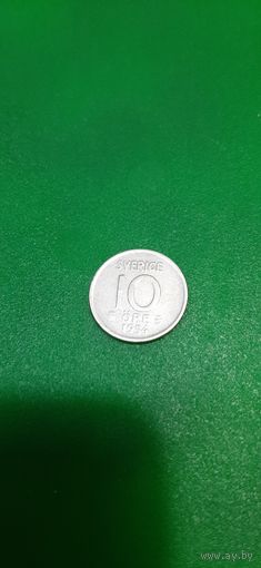 Швеция 10 эре 1954