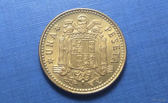 1 песета 1975 (76). Испания.