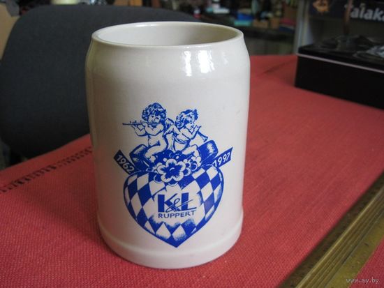 Кружка пивная K&L Ruppert 1962-1997 0,5 л.