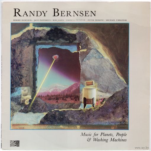LP Randy Bernsen 'Music for Planets, People & Washing Machines' (Herbie Hancock, Jaco Pastorius, Bob James, Urszula Dudziak, Peter Erskine, Michal Urbaniak)