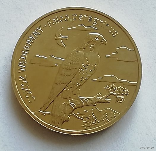Польша 2 злотых 2008г Сокол.