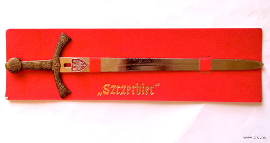 Меч, королей Польских, сувенир, для вскрытия конвертов, 1988 год. Польша.