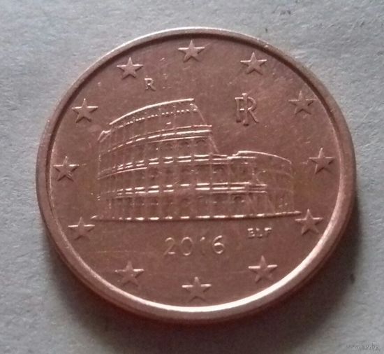 5 евроцентов, Италия 2016 г.