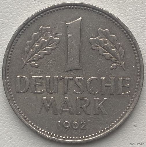 Германия 1 марка 1962 г. J