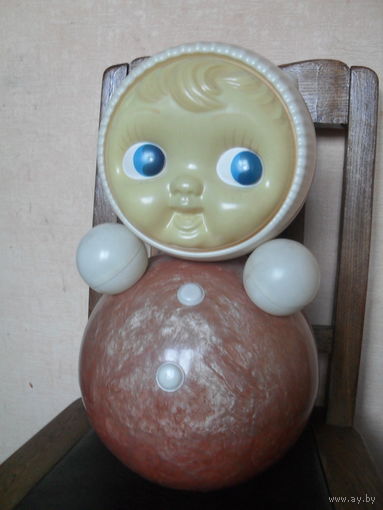 Большая кукла Неваляшка.44 см.Рошальский комбинат.