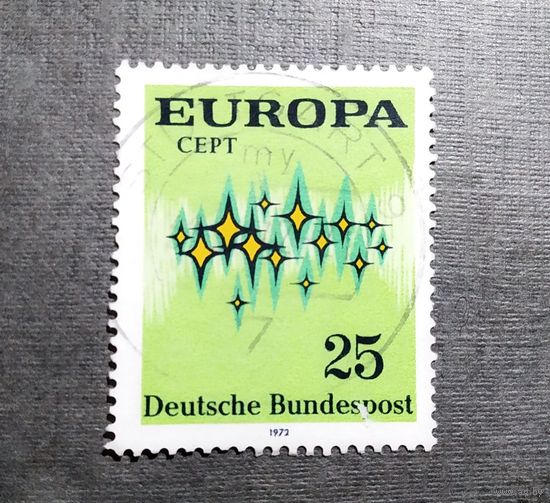 Марка Германия 1971 год Европа СЕРТ