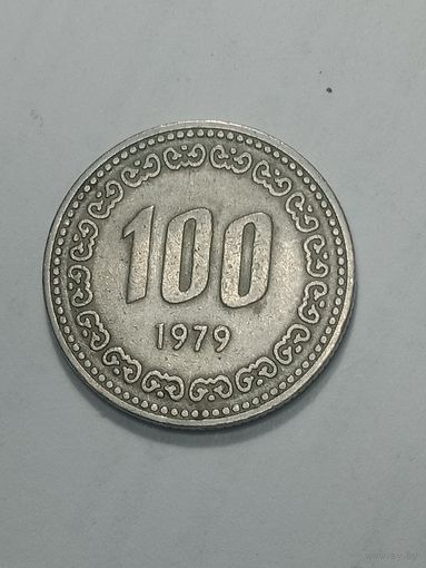 Южная Корея 100 вон 1979 года .