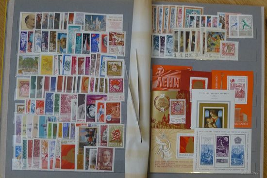 СССР-1970 (Заг.3766-3893) ** , Хронология, Весь 1970год(все марки и блоки, ), полный комплект
