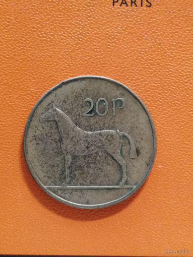 Ирландия, 20 пенсов, 1998 год, KM# 11