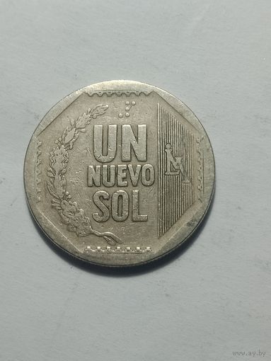Перу  1 новый соль 2000  года .
