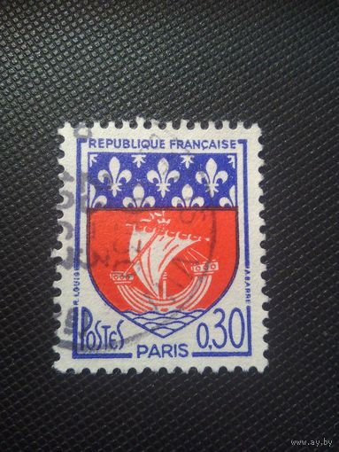 Франция. Стандарт. 1965г. гашеная