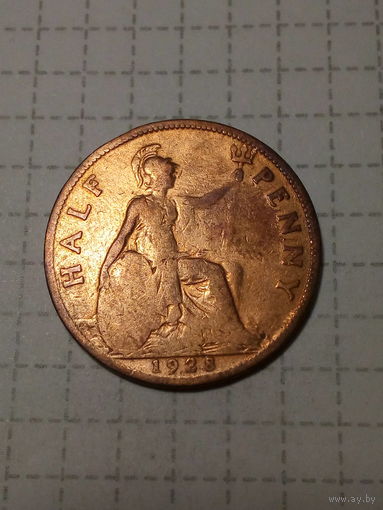 1.2 пенни Великобритания 1928 год