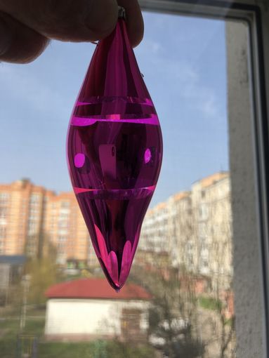 Елочная игрушка. Глинка.