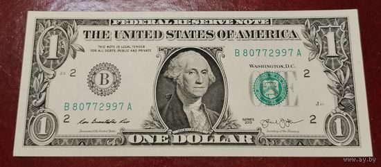 1 доллар 2013 г.
