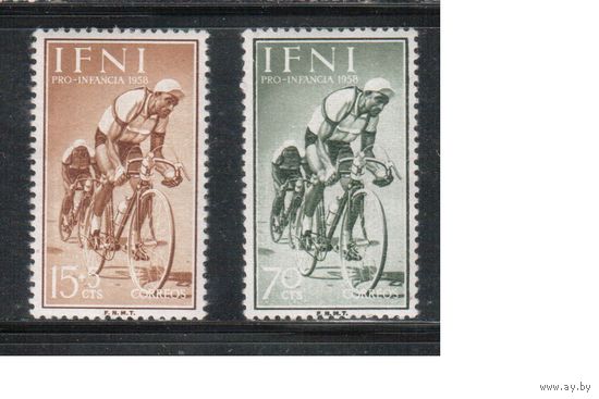 ИФНИ-1958(Мих.175-177) , **/* , Спорт, Велоспорт , Велосипеды