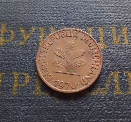 1 пфенниг 1970 (D) Германия ФРГ #03