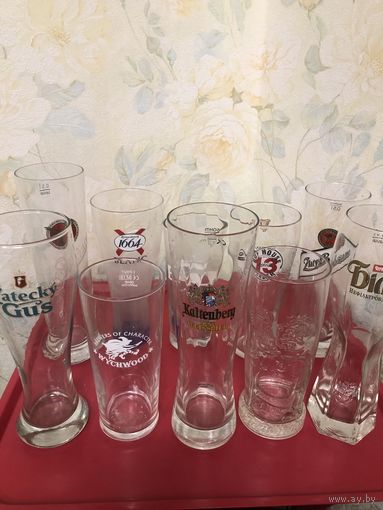 Распродажа коллекции пивные бокалы 0,5л