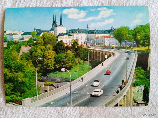 Люксембург. Мост Passerelle
