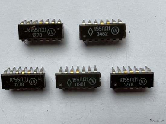 Микросхема К155ЛД1 (5шт.)