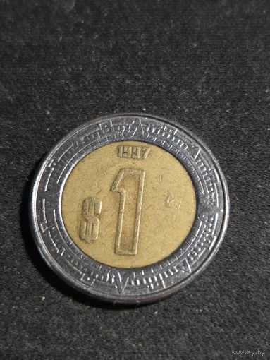 Мексика 1 песо 1997