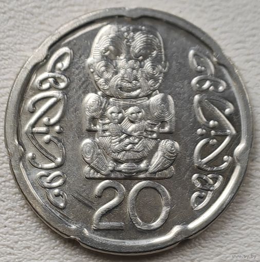 Новая Зеландия 20 центов 2006