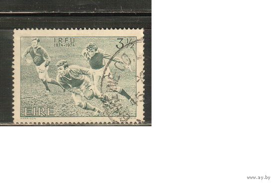 Ирландия-1974,(Мих.307) гаш. ,  Спорт, Регби