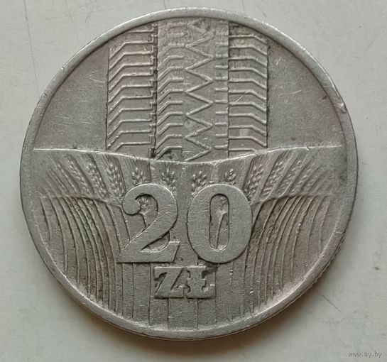 20 злотых 1974 года