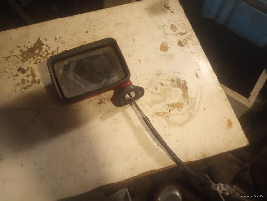 Лот 1151. Водительское зеркало заднего вида на дорестайлинг Volkswagen Golf 2, Jetta 2. Старт с 10 рублей!