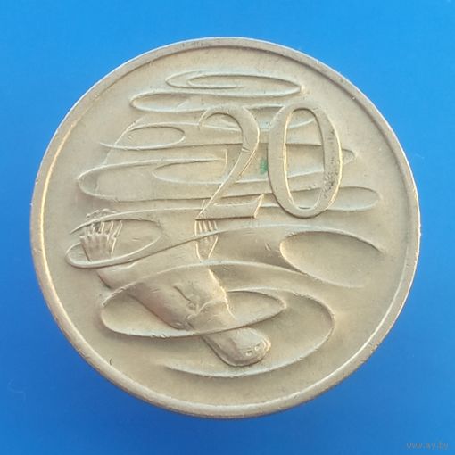 Австралия 20 центов 1977