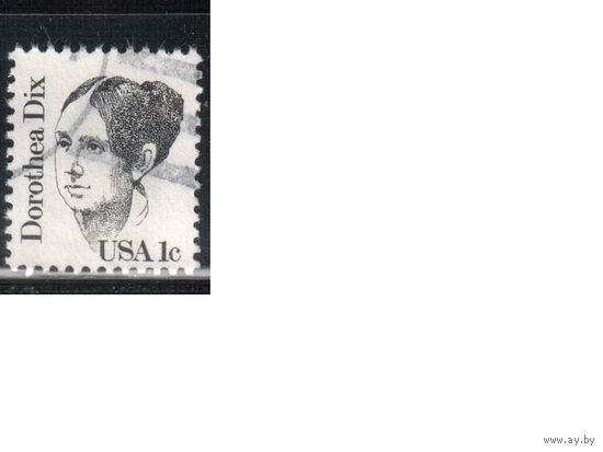 США-1983, (Мих.1657) , гаш. , Стандарт, Личности, (одиночка),