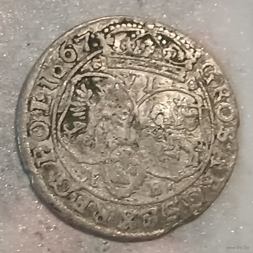 6 грошей 1667  TL B