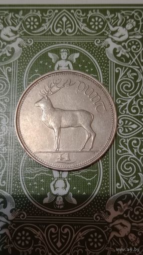 Ирландия 1 фунт 1990